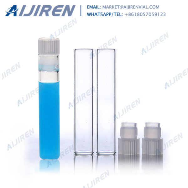 lab clear shell vials with caps for petrochemicals